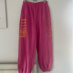 Pink Nirvana Sweatpants!